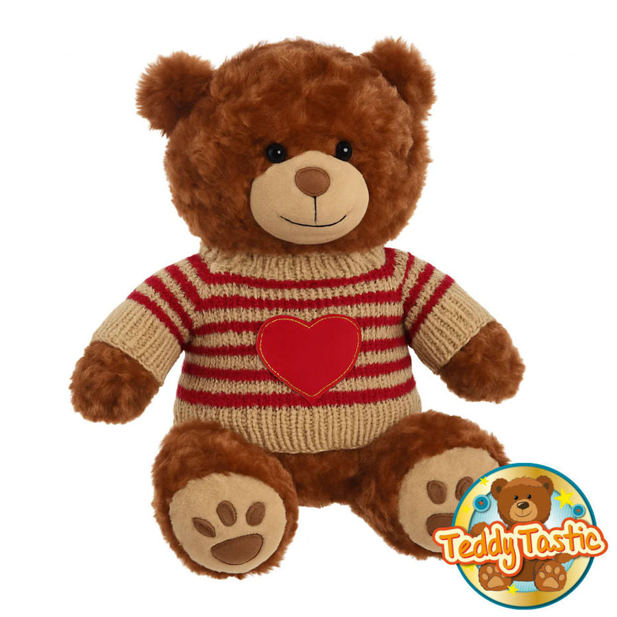 Heart Teddy 16" Jumper